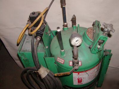 Rimrock foundry spray system tank & regulator used