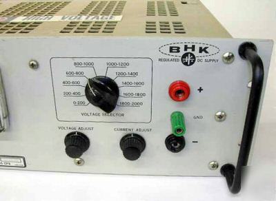 4 pc lot - kepco bhk 2000-0.1M dc power supply