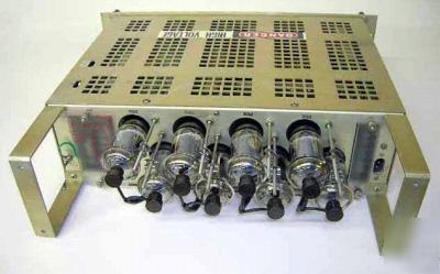 4 pc lot - kepco bhk 2000-0.1M dc power supply