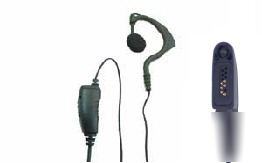 New enclosed earpiece with ptt motorola GP344 / GP388