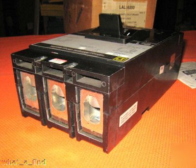 New square d LAL36350 circuit breaker lal 36350 350 amp