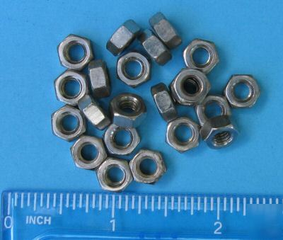 Nuts, size 2 ba, plain hex (30)