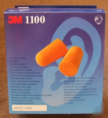 400 ear plugs 3M, snr 37DB, top quality earplugs 