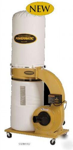 New powermatic 1791077BK dust collector 5 year warranty