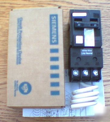 New siemens 20 amp 2 pole QF220 qpf gfi gfci breaker