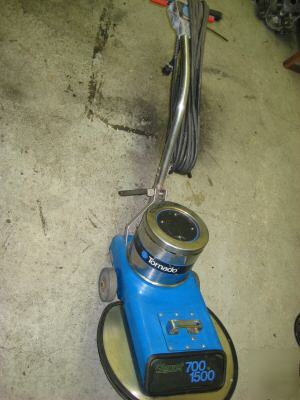 Tornado floor burnisher buffer glazer 700/1500 rpm