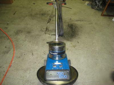 Tornado floor burnisher buffer glazer 700/1500 rpm