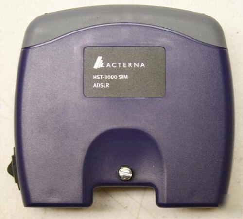 Acterna hst-3000 adslr / shdsl handheld services tester