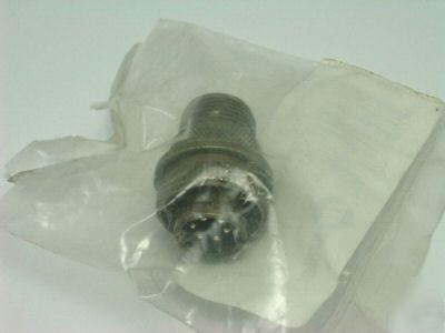 Miller 039827 connector cir ms/met 6 pin size 14S plug