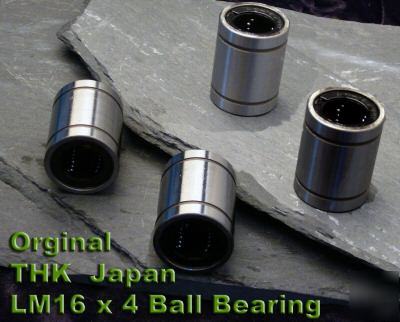 Thk japan LM16 x 4 linear ball bearing xyz cnc router