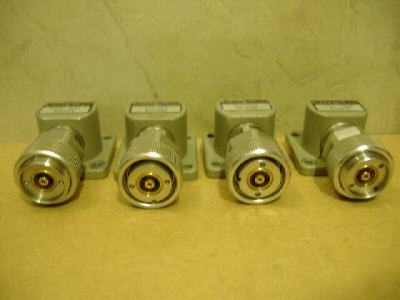  hp model P281B waveguide adapter (lot of 4)