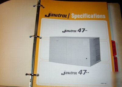 1971 janitrol a/c & heating specification catalog