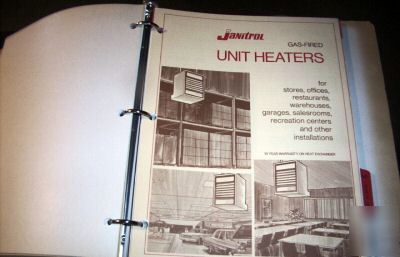 1971 janitrol a/c & heating specification catalog