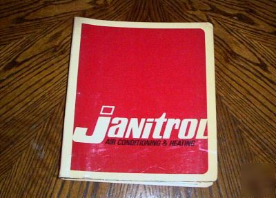 1971 janitrol a/c & heating specification catalog