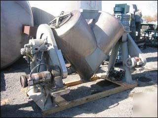 20 cu ft p-k twin shell blender, s/s, liquid bar 21163