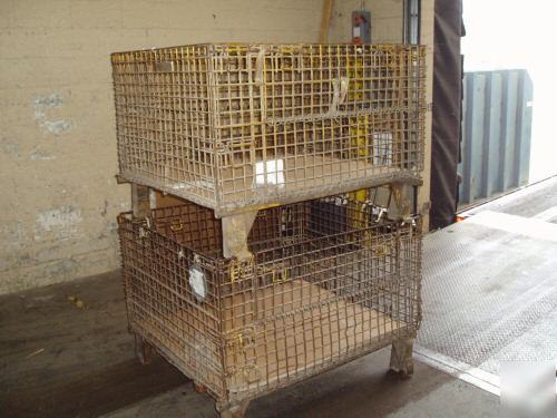 25 wire basket pallets
