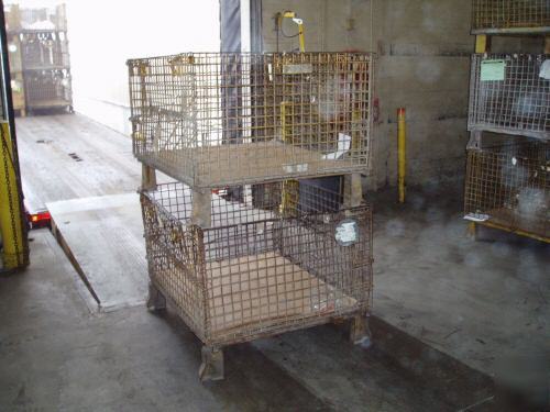 25 wire basket pallets