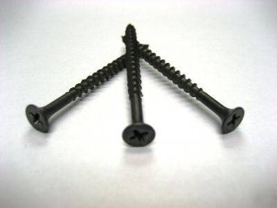 8 x 2-1/2 phillips coarse thread drywall screw blk 1LBS