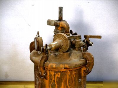 Devilbiss 2.5 gal air paint sprayer pressure feed tank 