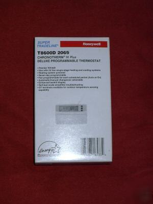 Honeywell chronotherm iv plus programmable thermostat