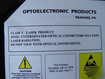 Lucent X1319MB fiber optic receiver 
