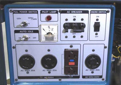 Makita G6100R portable generator excellent condition 
