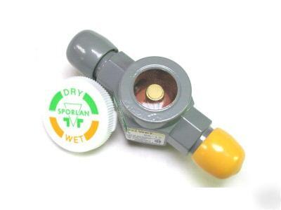 Sight glass 1/4 m x m w/moisture indication SA12