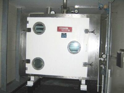 Stokes vacuum shelf dryer model 338H-9