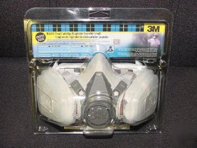 3M r-6111 dual cartridge respirator mask ov/P95 paint