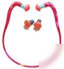 Ear plugs banded howard leight QB3 safety NRR23 10/box