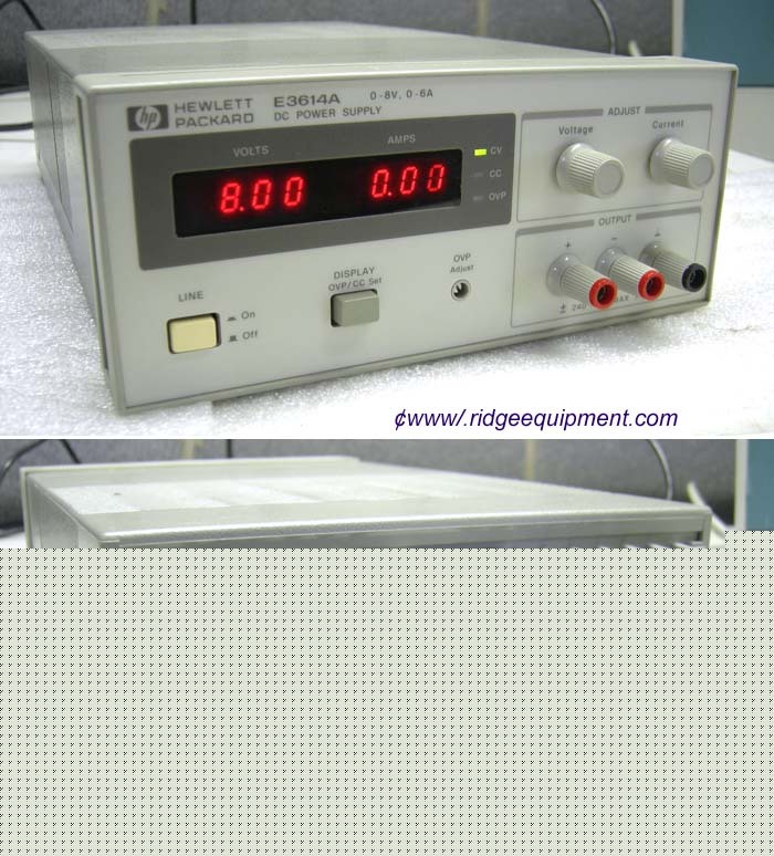 Hp E3614A dc power supply 0-8V, 0-6A *works great*