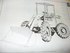 Michigan 35A ws tractor shovel parts manual
