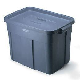 Rubbermaid 18 gallon roughneck tote storage box