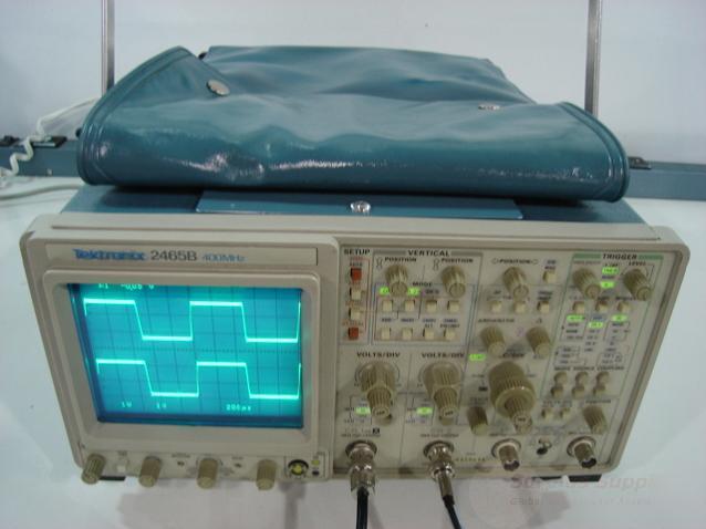 Tektronix 2465B 400 mhz 4CH oscilloscope opt 05 06