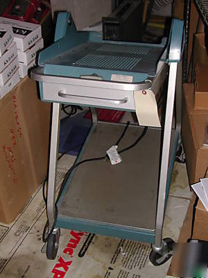 Tektronix scope-mobile type 202-1 oscilloscope cart ex.