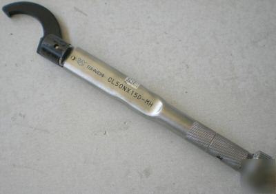 Tohnichi CL50NX15D-mh torque wrench 10NM to 50NM. 
