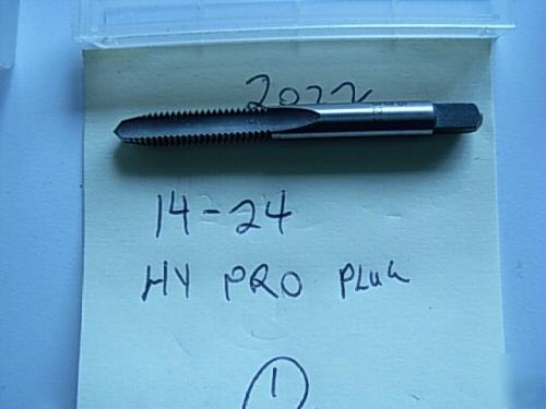 14-24 hy pro plug tap high speed steel #2027