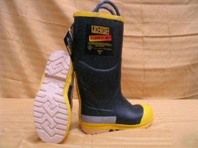 Firefighting equipment - lehigh rubber boot 