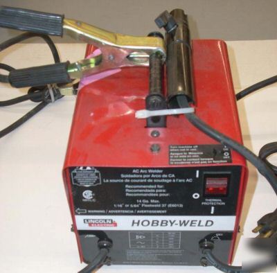 New lincoln electric hobbyweld ac arc welder 