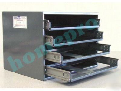 Storage cabinet rack for 4 small parts drawers usa