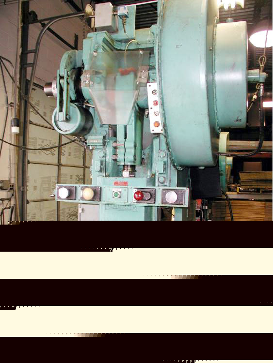 60TN obi press, niagara M60 air clutch