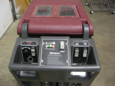 Asc 20 minuteman carpet extractor demo machine