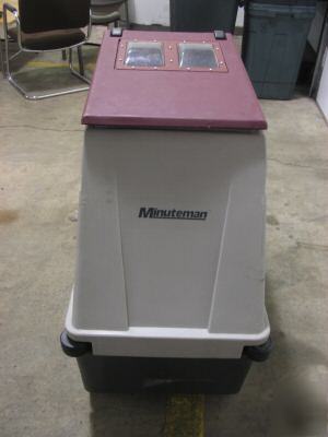 Asc 20 minuteman carpet extractor demo machine