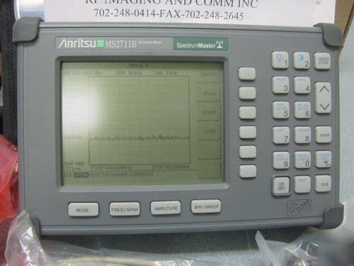 Anritsu ms-2711B spectrum analyzer 100KHZ-3GHZ