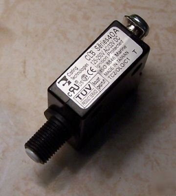 Carling thermal prot, clb series 40A, circuit breaker