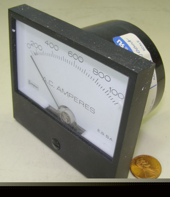 New crompton ac amperes meter... 