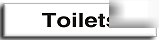 Toilets sign-semi rigid-300X75MM(ge-023-rj)