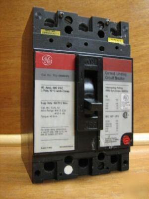 Ge general electric TEL136060WL 60 amp 60AMP 60A