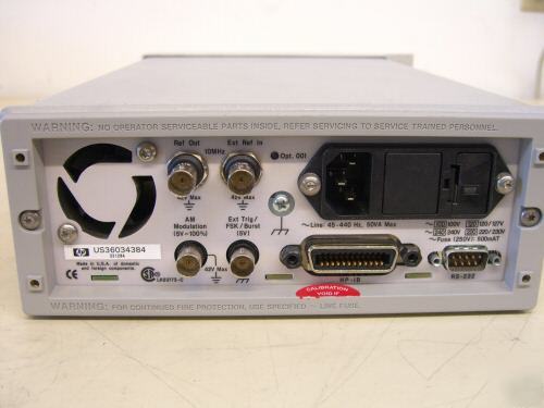 Hp (agilent) 33120A function / arbitrary wf generator