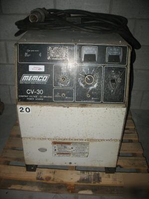 Memco cv 30 dc welding power source 230/460/575 3 phase